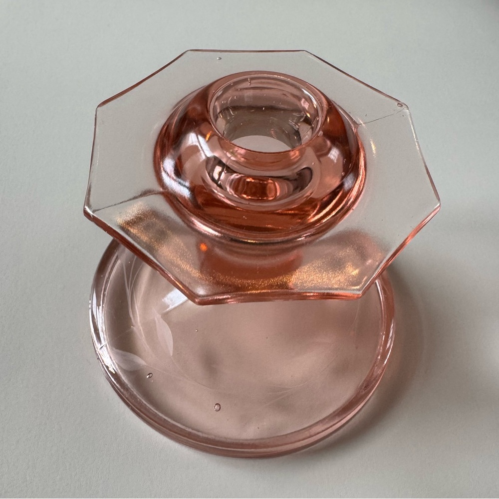 Vintage Octagon Shaped Candle Holder